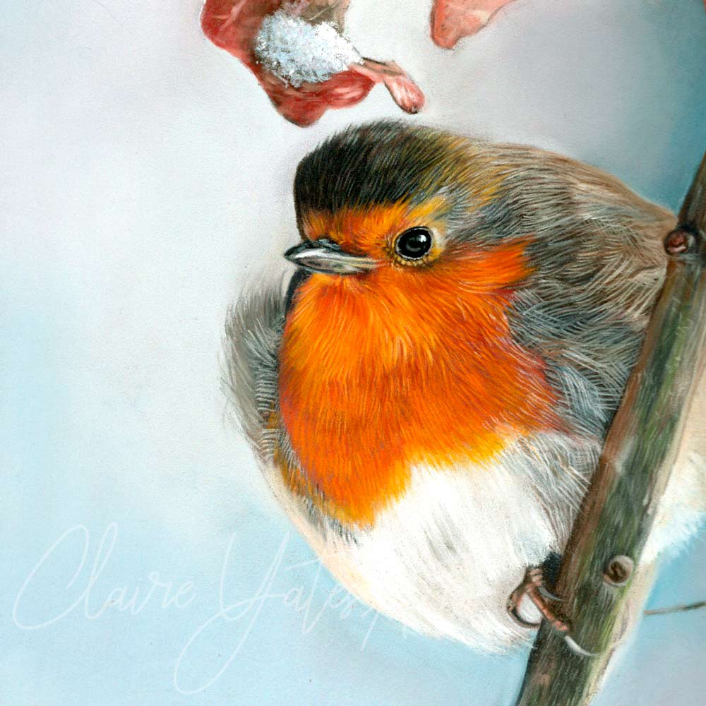 'Robins Appear' Greeting Card